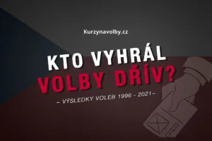 Výsledky voleb 1996 - 2021 - kdo vyhrál volby v předchozích letech?