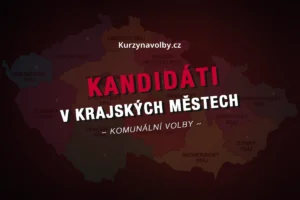 Komunální volby 2026 - kandidáti krajské mešta